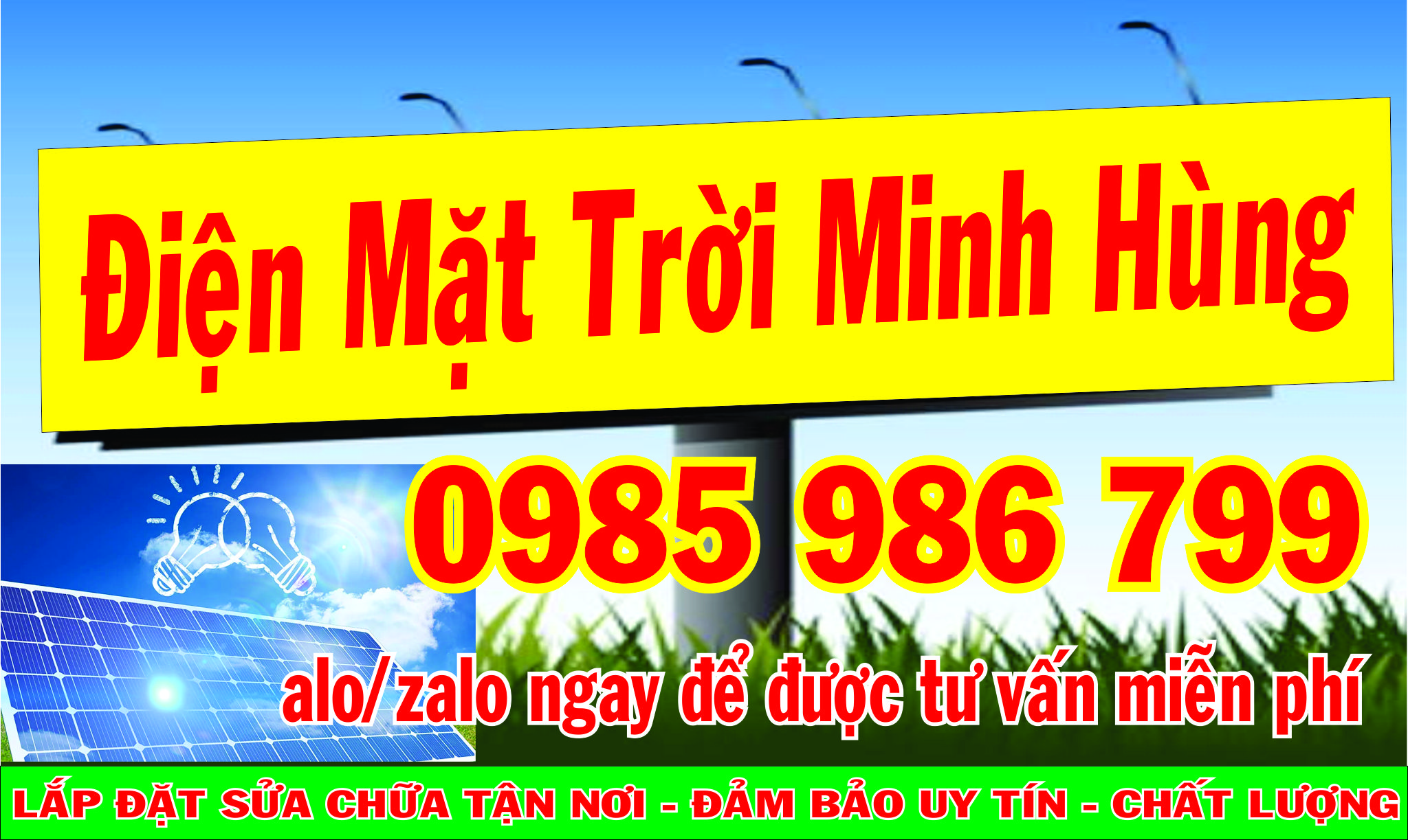 Điện mặt trời bám tải 5kw